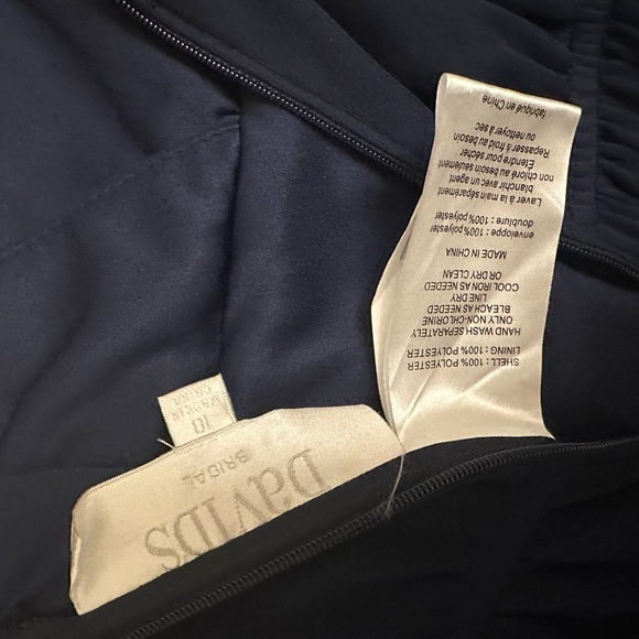 David’s bridal marine dress - Picture 3 of 7